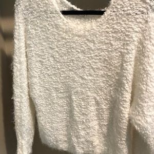 White LUSH Sweater